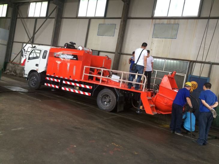 Concrete City Pump Truck