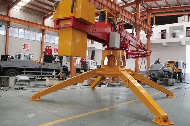 ปั๊มคอนกรีตสไปเดอร์บูม